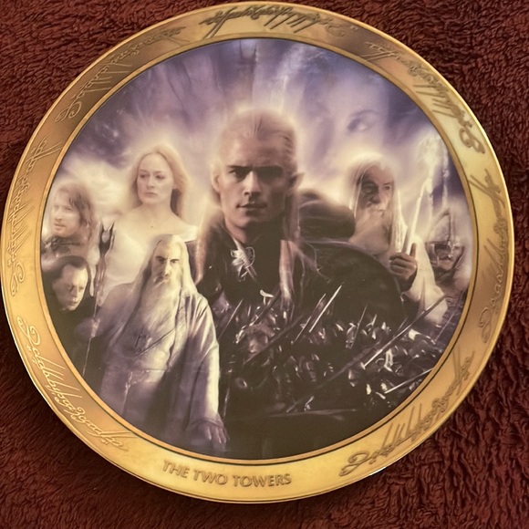 Lord of the rings collectible plates - Picture 8 of 9